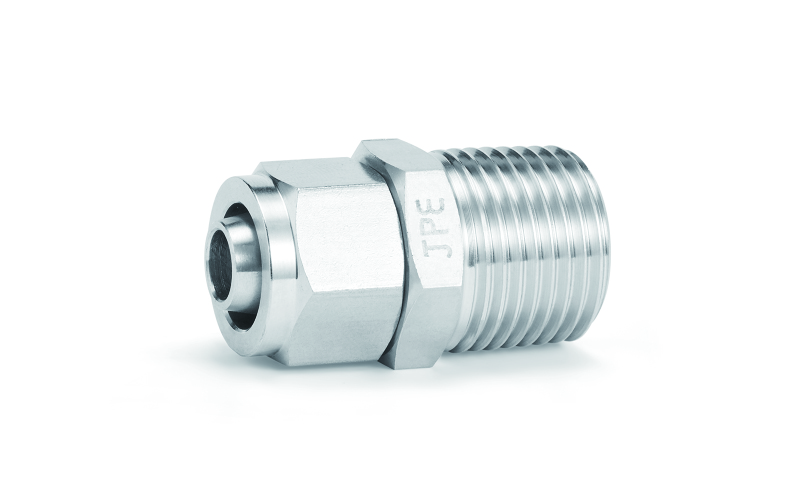 SS304 JPE quick-connect external threaded direct head 1/4"*1/8" BSPT